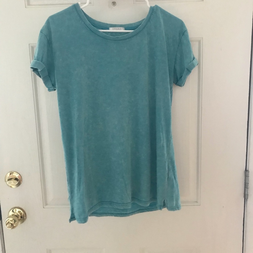 Light blue tee shirt